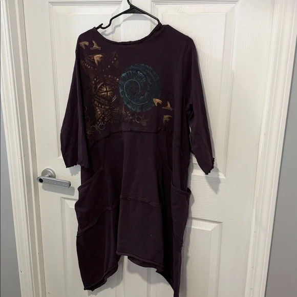 Blue Fish Deep Purple Garment - Picture 3 of 4